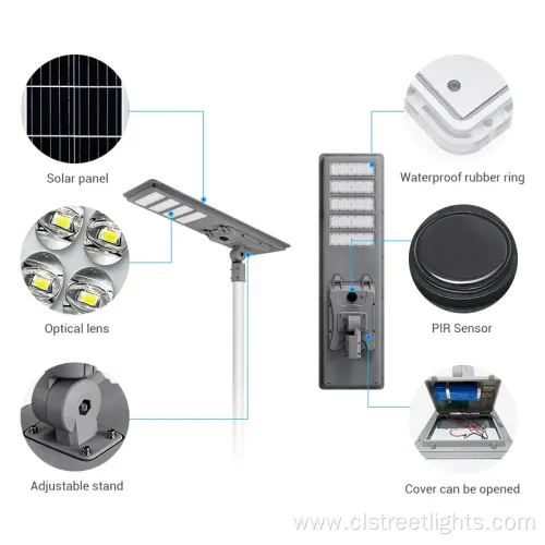Intelligent Solar Street Light with Motion Sensor